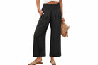 Completo donna Sage MyLumerya – top e pantalone a gamba ampia elegante
